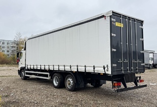 HINO 700 6×2 (МРМ 20т) БОРТ-ТЕНТ СДВИЖНЫЕ ШТОРЫ И КРЫША 9,26м